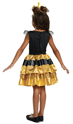 Disguise Queen Bee Classic Child Costume, Yellow, Size/(4-6X)