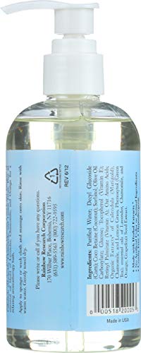 Rainbow Research Baby Organic Herbal Scented Body Wash, 8 Ounce - 6 Per Case.6