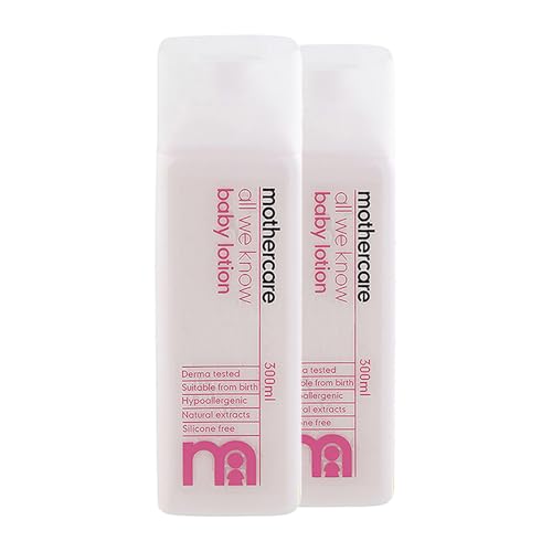 Mothercare All We Know Baby Lotion E 0M+ (300Ml, Pack Of 2)