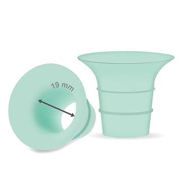 Maymom Flange 19Mm Insert Compatible With Medela/Spectra/Elvie/Momcozy/Tsrete/Willow/Motif Luna/Ameda Mya Breastpump 24Mm Breast