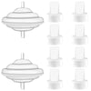 Backflow Protector 2Pcs And Duckbill Valves 8Pcs Replacement Pump Part Compatible With Spectra S1 Spectra S2 Spectra 9 Plus,Repl