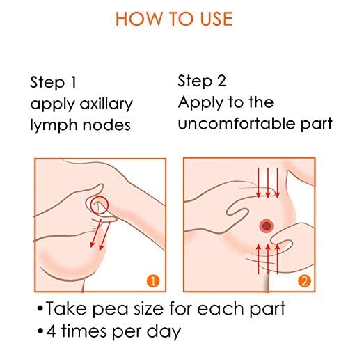 Jadelute Cabbage Cream For Breast Engorgement,Clogged Ducts,Weaning And Mastitis | Essentials For Lactation Period