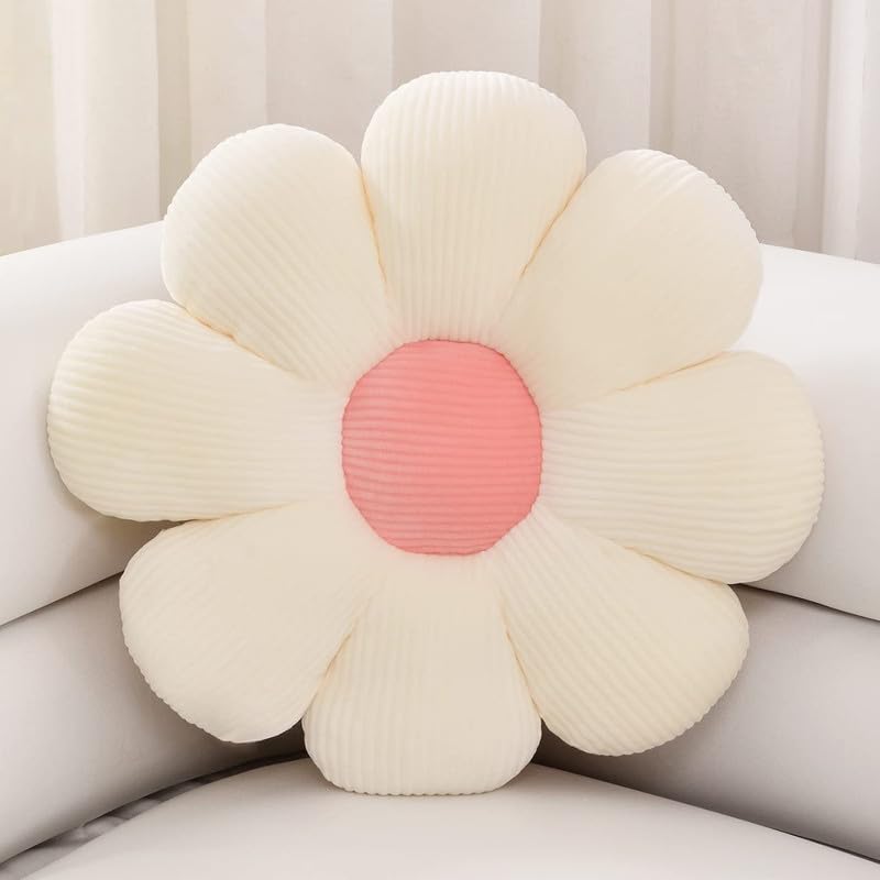 KIZDY Flower Pillows Cushion Pack of 1 Seating Pad Sunflower Chair Cushion Throw Pillow for Comfort Home Decoration Use for Car