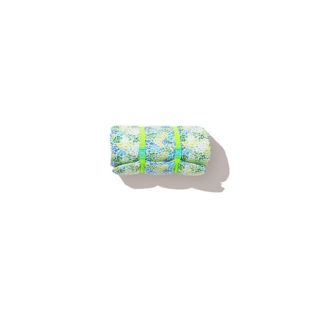 Lovevery The Nap Mat One-Piece Cozy Naptime Set With Padded Mat, Blanket, & Pillow For Toddlers; Soft Organic Cotton, Perfect Fo