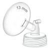 Maymom Pump Part Compatible With Spectra S1,S2 Spectra 9 Plus Breastpump; Incl Wide Mouth Flange (One Flange-13Mm Flange) Not Or