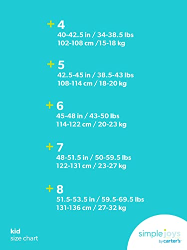 Simple Joys By Carter'S Baby Boys' 3-Pack Snug Fit Footless Cotton Pajamas, Gold Stripe/Grey Lion/White Animal, 4