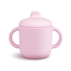 Catii 6 Months+ Sippy Cups with Handles,Small Silicone Sippy Cups Leak Proof 5oz,No Spill Sippy cups for Toddlers (Pink)