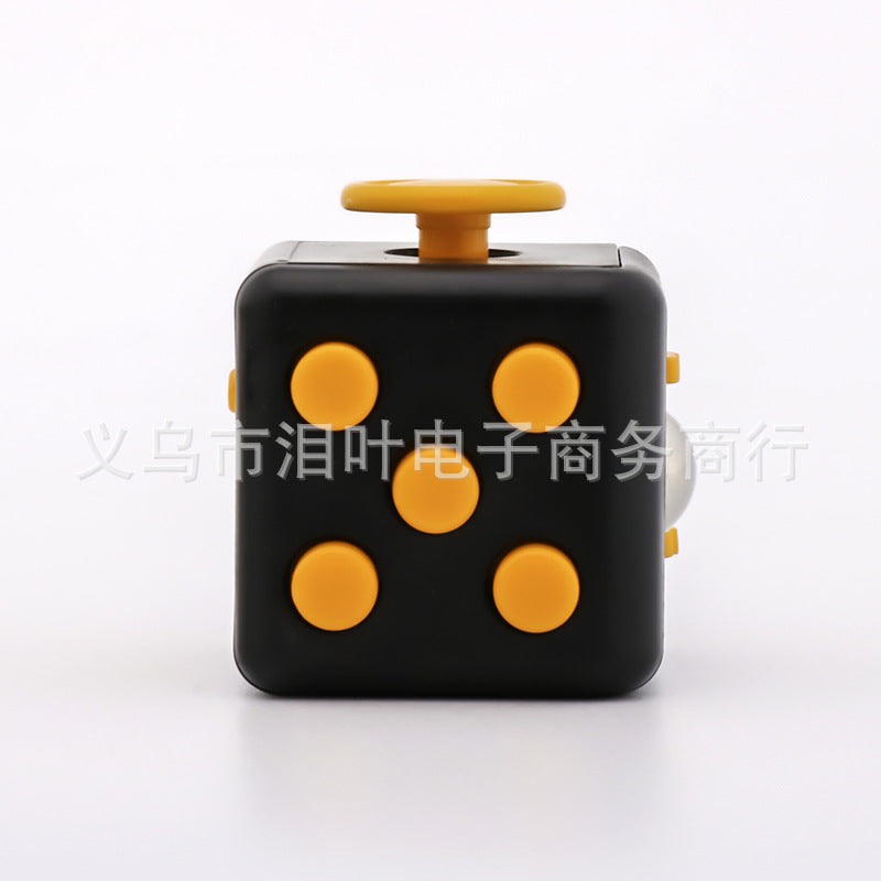 Cross-Border Stress-Relief Cube, Infinite Block Finger Stress-Relief Dice, Novel and Unique Stress-Relief Toy, Fidget Cube, Educational Toy