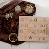 Lower case Letter Tracing board