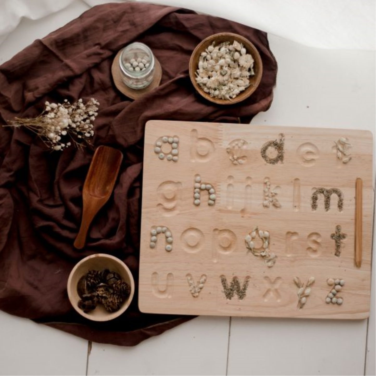 Lower case Letter Tracing board