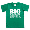 Big Brother Shirt For Toddler Promoted To Best Big Brother Announcement Baby Boys (Charcoal Black, 6 Years)