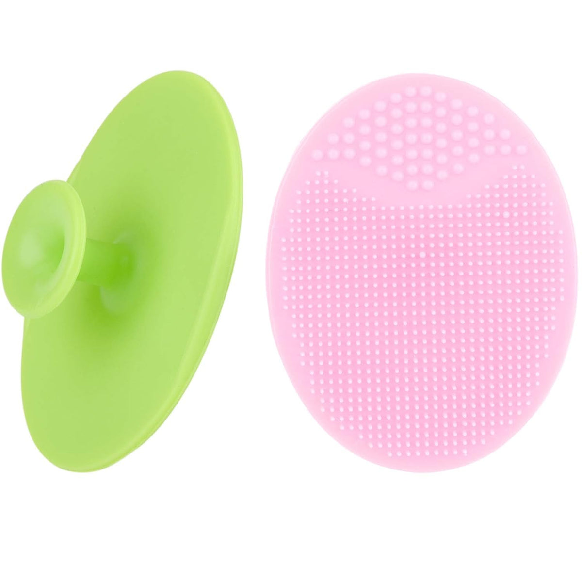 Storescent Skin Soother Baby Bath Brush, Exfoliating And Massaging Cradle Cap Bath Brushes For Baby (Pack Of 2 (Pink, Green))