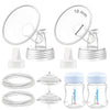 Maymom Pump Parts Compatible with Spectra S2 S1, 18mm Flange Valve Tube Bottle Backflow Protector, Not Original Spectra S2 Repla