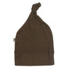 Babysoy Unisex-Baby Newborn O Soy Hat, Cocoa, 6-12 Months