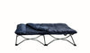 Regalo My Cot Deluxe Portable Toddler Bed, Includes Sleeping Bag, Navy