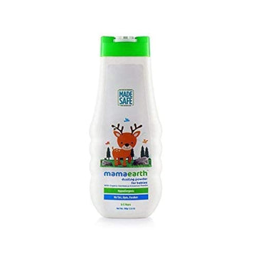 Mamaearth Dusting Powder For Babies | Gentle Talc-Free Baby Powder For Diaper Rash | With Natural Oatmeal Cornstarch & Arrowroot