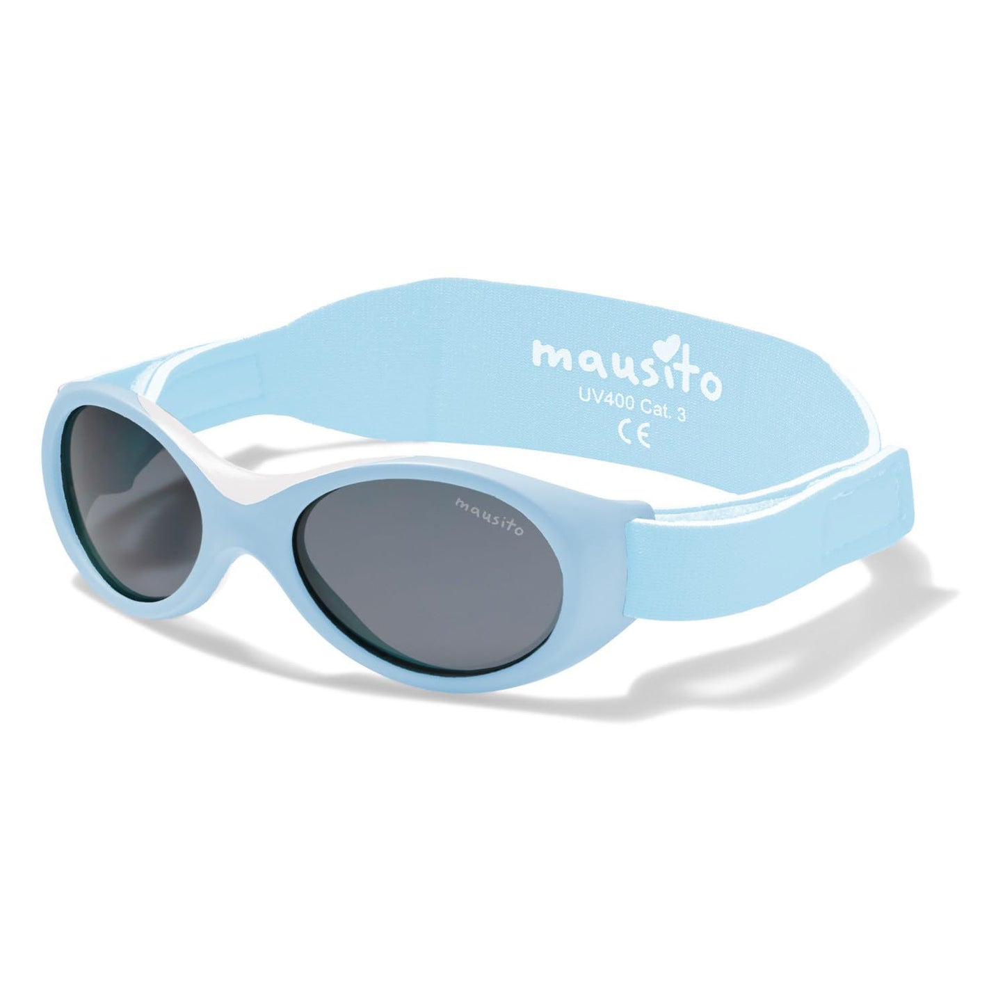 Mausito BABY sunglasses boy 0-24 months I FLEXIBLE infant sunglasses with adjustable strap & soft nose pad I 100% UV PROTECTION