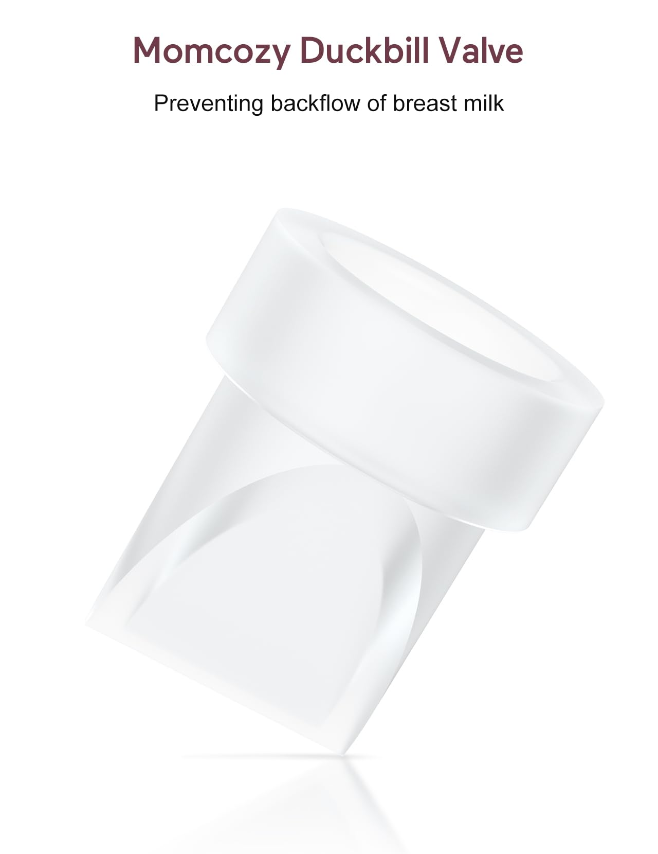 Momcozy Duckbill Valves & Silicone Diaphragm Compatible With Momcozy M5. Original Momcozy M5 Breast Pump Replacement Accessories