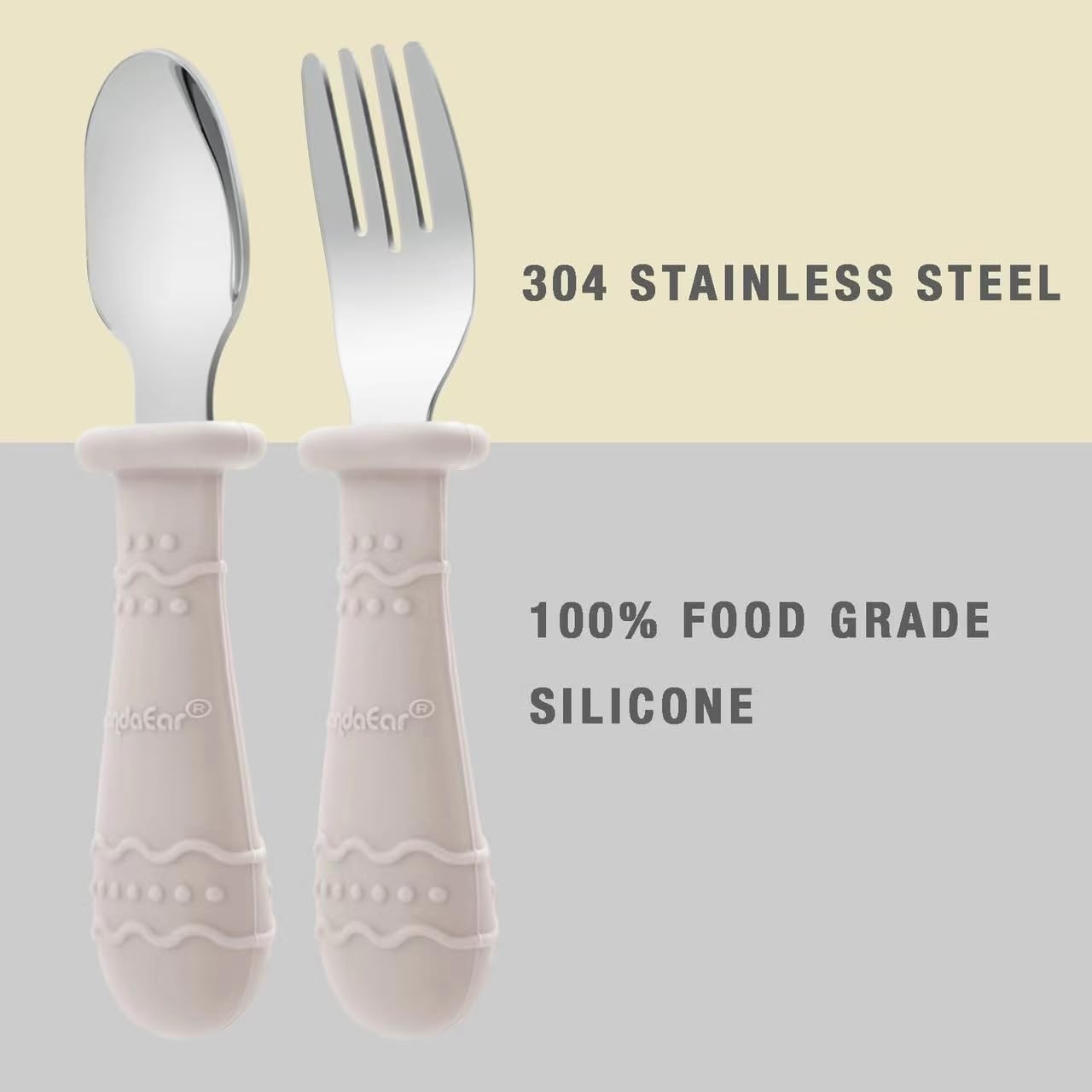 Pandaear 9 Pcs Toddler Plates And Utensils Set, 3 Pack Suction Plates For Toddler With 3 Spoons 3 Forks, Silicone Baby Feeding S