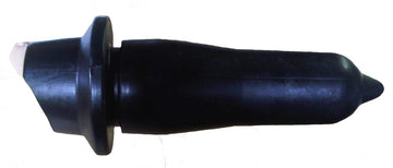 Peach Teats Pt-Blackpull Pull Thru Calf Nipple, Black