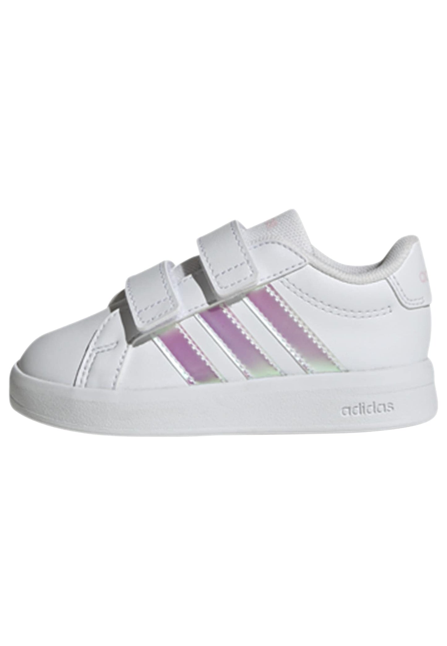 adidas Unisex-Baby Grand Court 3.0 Cf I, White/Iridescent/White, 6