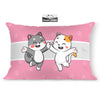 Brizberry Kids Pillow Cushion With Super Soft Fabric | Animal & Cartoon Prints | 12X18 Inches (Design 4)