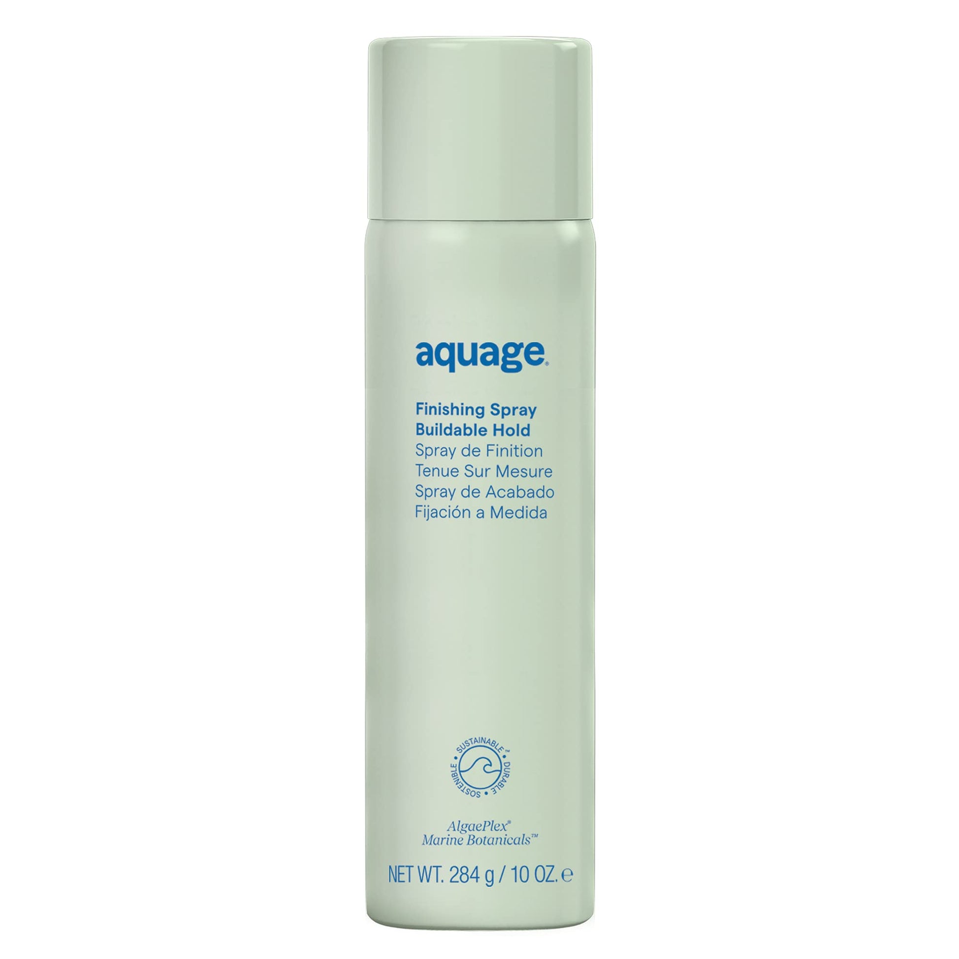 Aquage Finishing Spray, Firm Hold Hairspray, Delivers Humidity Resistance And Lasting Style Retention With Max Shine High Voc, 1