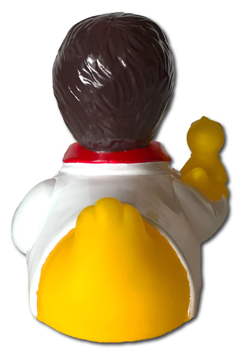 CelebriDucks - Say Hello to My Lil Friend - Floating Rubber Ducks - Collectible Bath Toy Gift for Kids & Adults of All Ages
