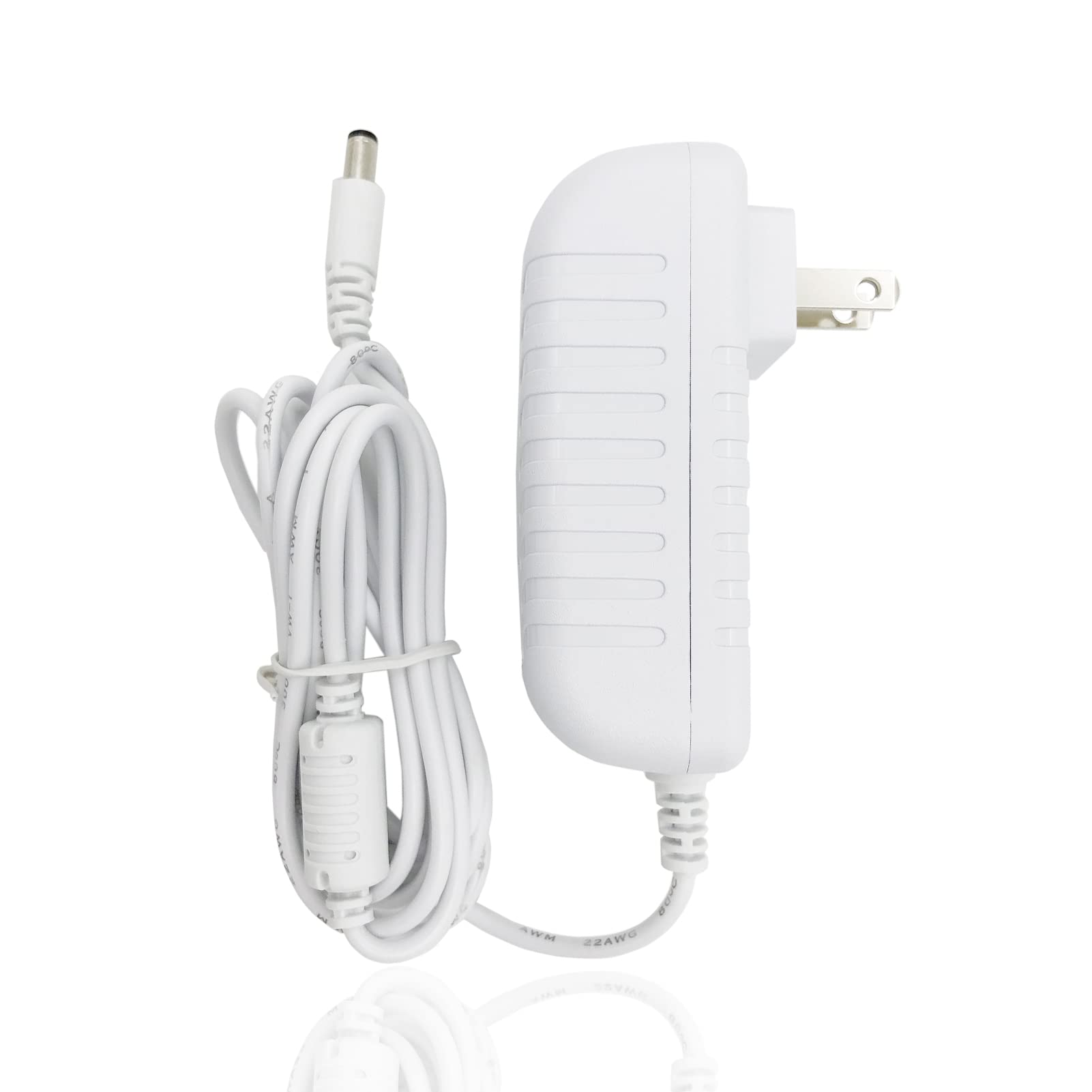 Power Cord Replacement For 4Moms Mamaroo Rockaroo Baby Swing, 12V Ac Adapter Charger, 6.6 Ft Cable