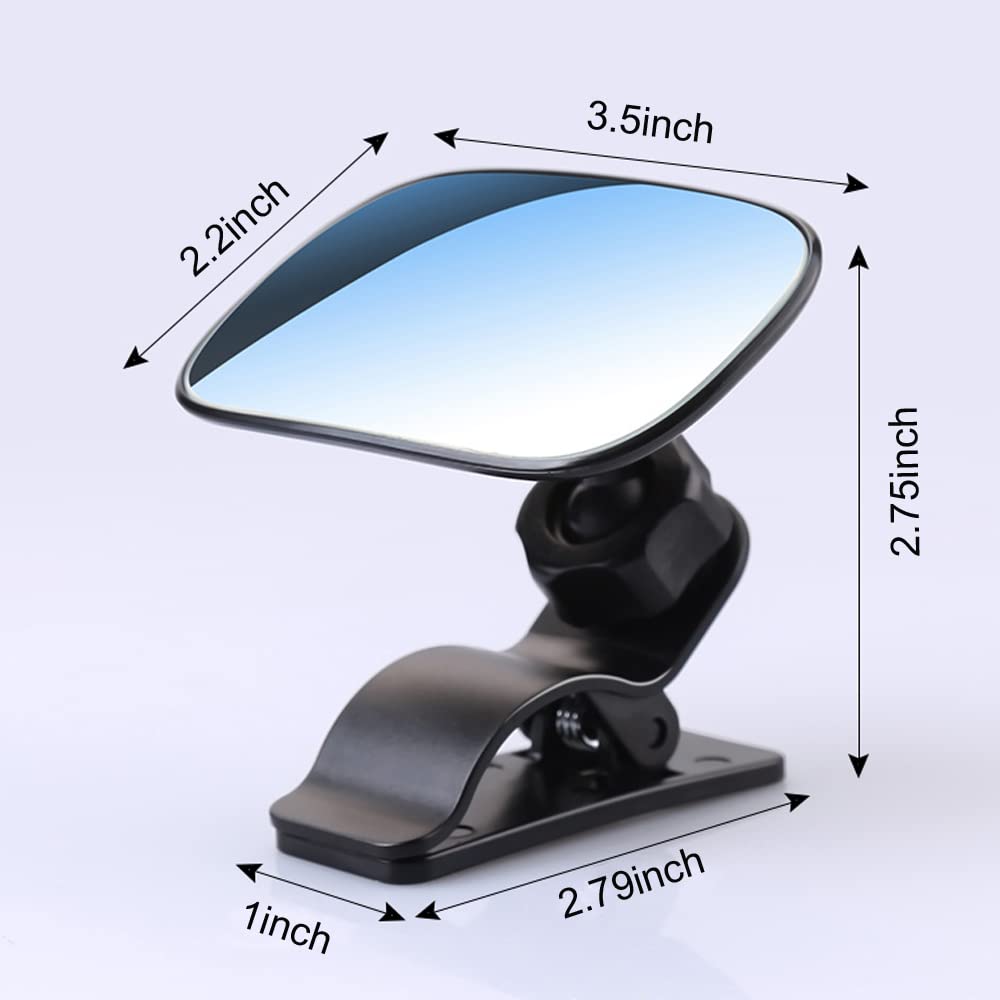 Automotive Interior Rearview Baby Mirror right Wide Angle Convex Mirror for Infant Toddler Child Children Backseat Adjustable Re
