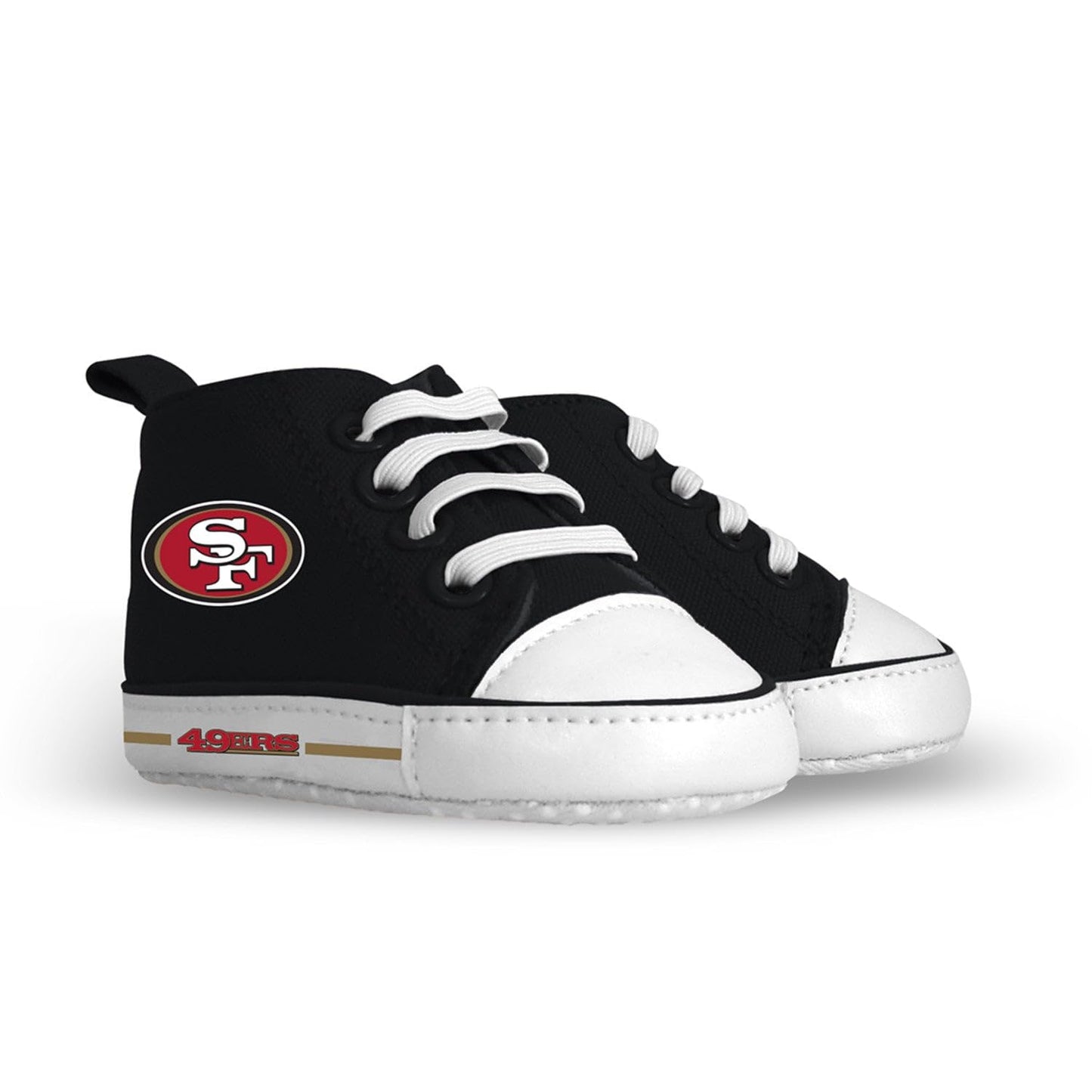 BabyFanatic Prewalkers - NFL San Francisco 49ers - Officially Licensed Baby Shoes Team Color