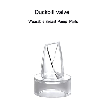 Duckbill Valve 4Pcs Compatible With S9/S10/S12, Wearable Breast Pump Parts Accessories Replace (4 Piece Set)