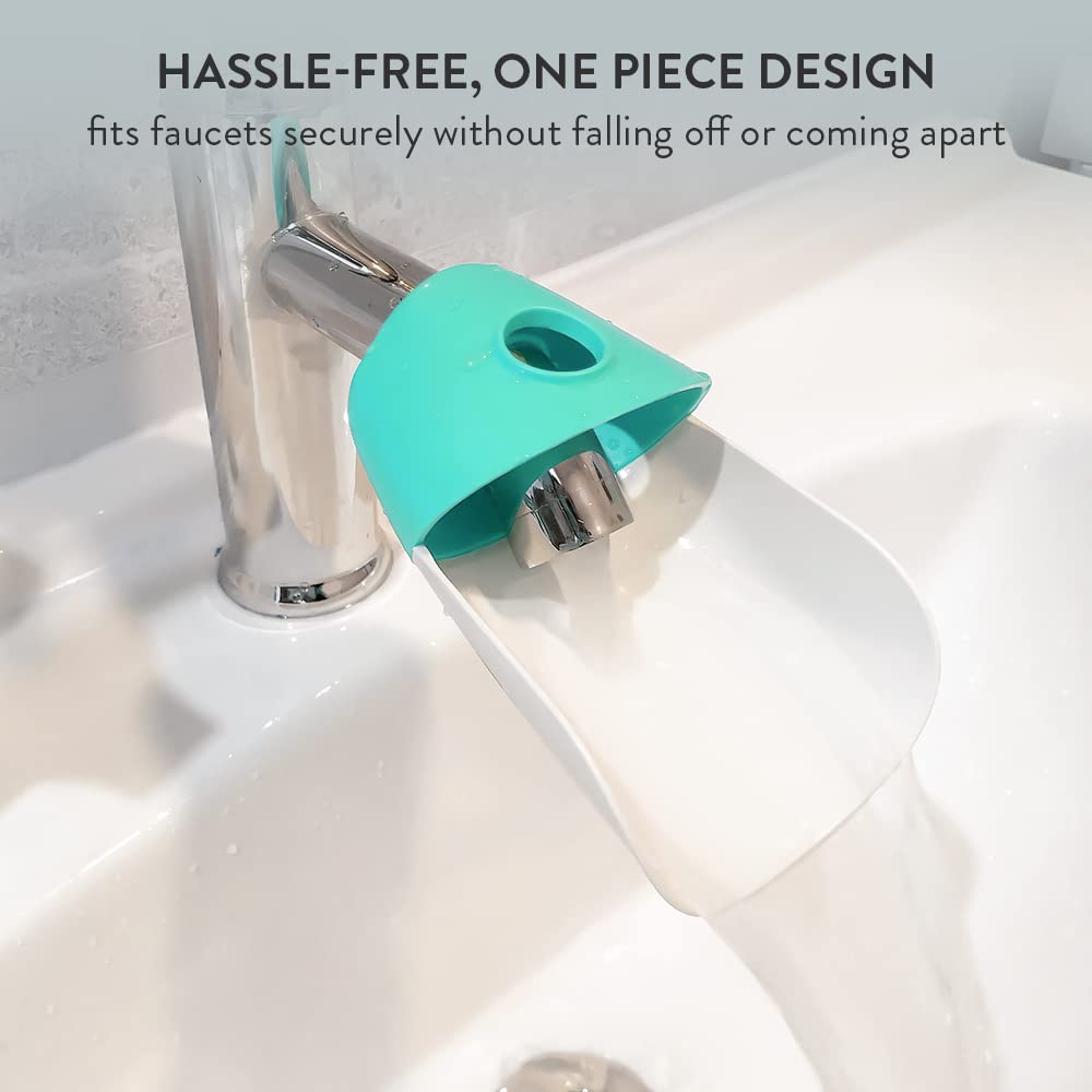 Prince Lionheart Fun And Safe Hand-Washing Solution, Faucet Extender For Babies And Toddlers,Fits Standard And Gooseneck Faucets