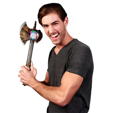 Blinkee Medieval Axe Toy With Spinning Lights And Sound Effects