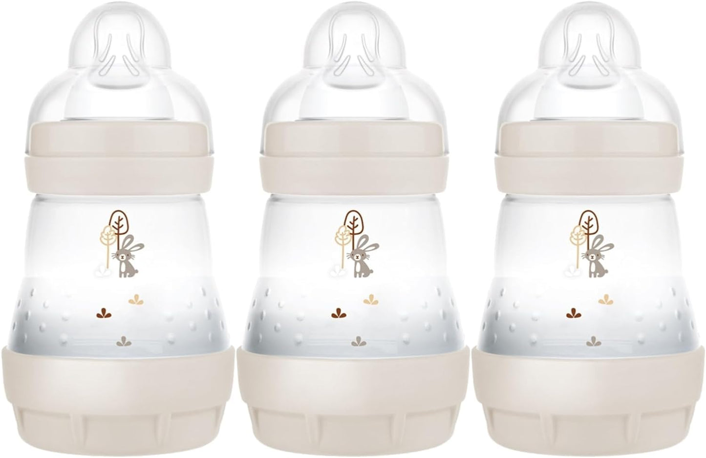MAM 160 ml Anti Colic Bottle (3-Pack) (Gold)