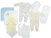 Newborn Baby Boys 12 Pc Layette Baby Shower Gift Set