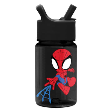 Simple Modern Marvel Kids Water Bottle Plastic Bpa-Free Tritan Cup With Leak Proof Straw Lid Reusable And Durable For Toddlers,