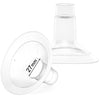 Replace Flanges 2-Pack Of 27Mm Breast Shields Compatible With Lansinoh, Medela, Spectra Breast Pumps, Pump Parts For Medela Brea