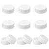 Tinoaly 12Pcs Narrow Baby Bottle Caps For Dr Brown, Medela, Ameda (White, Bpa-Free, Leakproof, Reusable, Dishwasher Safe)