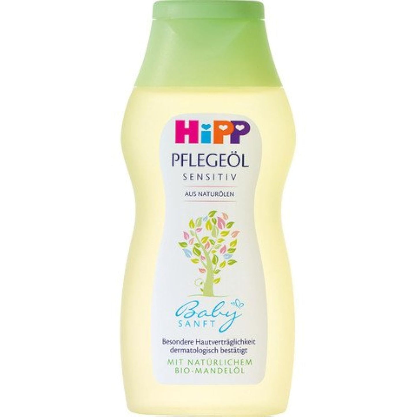 Hipp Baby Body Oil With Organic Almond Oil - 200 Ml - German -