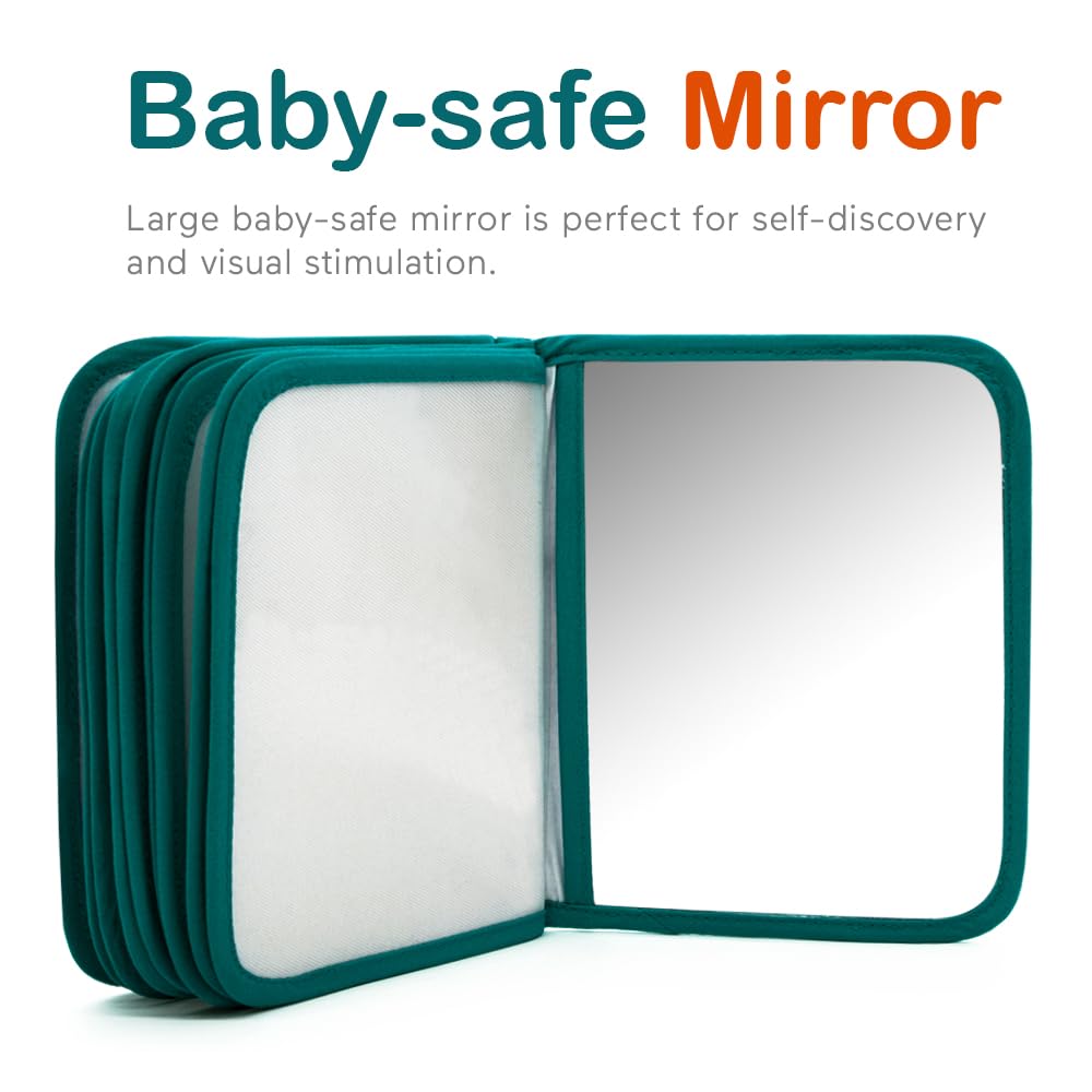 Urban Kiddy Baby'S My First Family Album | Soft Photo Cloth Book Gift Set For Newborn Toddler & Kids (Safari)