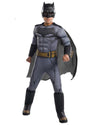 Rubies Boys Justice League Deluxe Batman Costume, Medium, Black & Grey