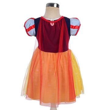 Dressy Daisy Princess Dress Up Clothes Halloween Fancy Party Tulle Skirt Summer Outfit With Cape For Baby Girls Size 12-24 Month