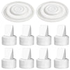 Pumpmom Breast Pump Parts, 8 Duckbill Valves And 2 Silicone Membrane For Spectra S2, S1 And 9 Plus Breastpumps, Compatible With