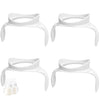 Replacement Bottle Handles Compatible With Avent Anti-Colic Airfree Vent Baby Bottles Series (White, 4 Pack)