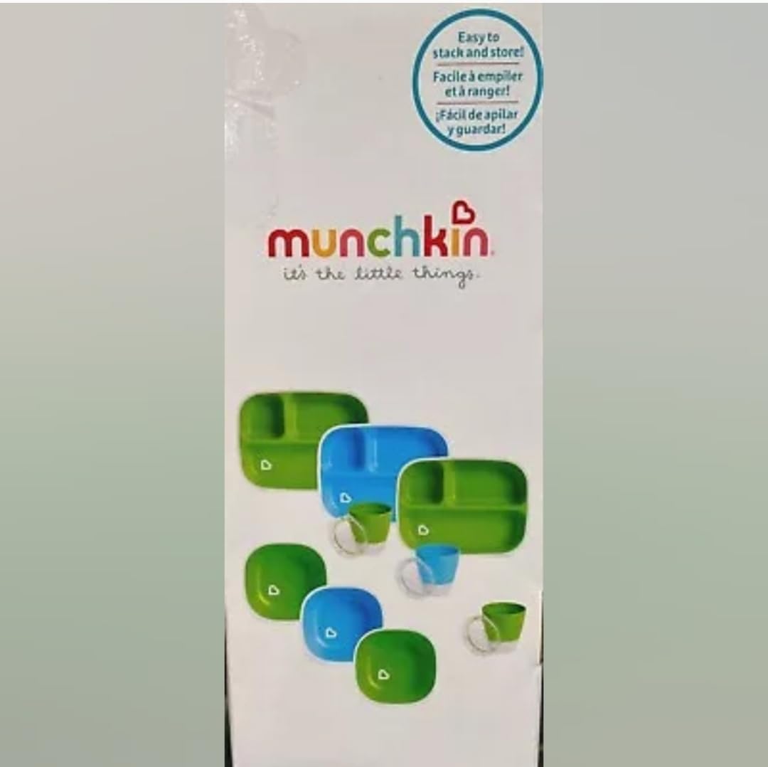 Munchkin 9 Piece Splash Toddler Dining Set