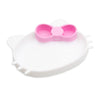 Bumkins Toddler and Baby Suction Plates, Hello Kitty Silicone Grip Dish for Babies and Kids, Baby Led Weaning, Baby Feeding Supp