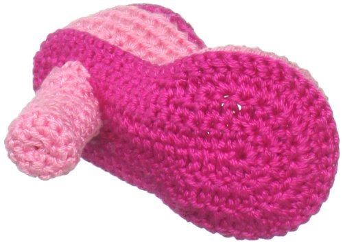 Jefferies Socks Baby-Girls Newborn High Heel Bootie, Pink, Newborn
