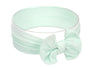 Koolgil Baby Girl'S Toddler Bow Knot Headbands Soft Nylon Headband For Daily Life Birthday Party Photography (Mint Green)