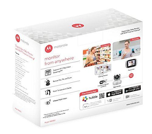 Motorola Mbp853Connect Dual Mode Baby Monitor With 3.5-Inch Lcd Parent Monitor And Wi-Fi Internet Viewing